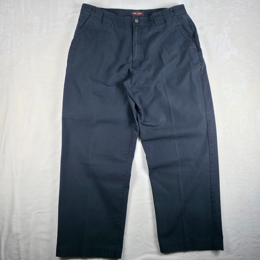 TRU-SPEC Pants Mens 38x30 Fits 36x29 Navy‎ Blue 24-7 Series Ripstop Tactical